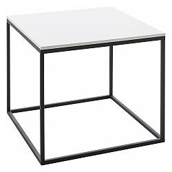 Konferenční stolek s bílou deskou Støraa Castana, šířka 60 cm