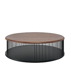 Konferenční stolek s deskou z ořechové dýhy Wewood - Portuguese Joinery Memória