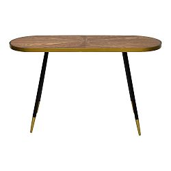 Konferenční stolek s deskou z ořechového dřeva RGE Facett, výška 75 cm