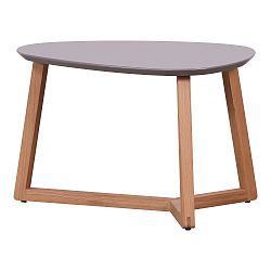 Konferenční stolek se šedou deskou Artemob Marina, 40 x 60 cm