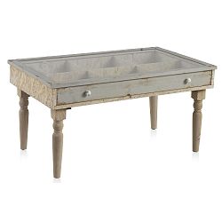 Konferenční stolek se skleněnou deskou Geese Brugge