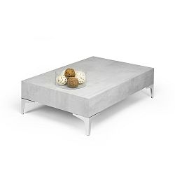 Konferenční stolek v dekoru betonu MobiliFiver Evo Chrome