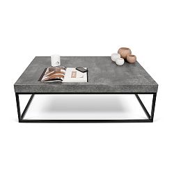 Konferenční stolek v dekoru betonu TemaHome Petra Low