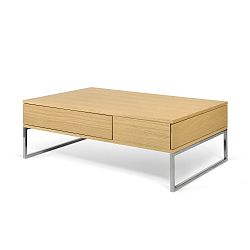 Konferenční stolek v dekoru dubové dřeva TemaHome Lyra