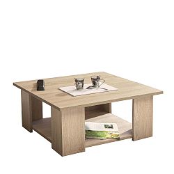 Konferenční stolek v dekoru dubu Symbiosis Square, 67 x 67 cm