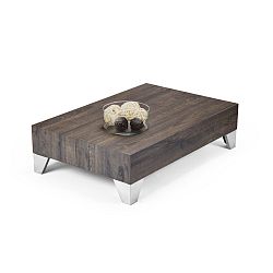 Konferenční stolek v dekoru hnědého dubu MobiliFiver Evolution, 60 x 90 cm