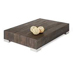 Konferenční stolek v dekoru hnědého dubu MobiliFiver Icube, 60 x 90 cm