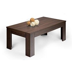 Konferenční stolek v dekoru tmavého dubu MobiliFiver Easy