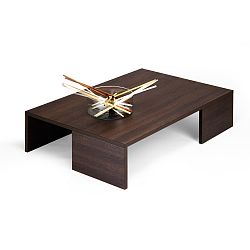 Konferenční stolek v dekoru tmavého dubu MobiliFiver Rachelle