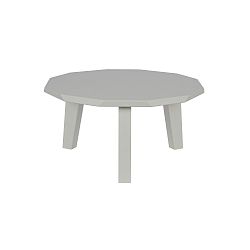 Konferenční stolek z borovicového dřeva v dekoru betonu De Eekhoorn Twelve, ⌀ 60 cm