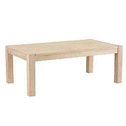 Konferenční stolek z dubového dřeva Knuds Texas, 140 x 80 cm