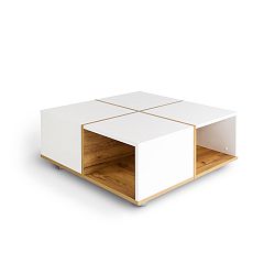 Konferenční stolek z dubového dřeva SKANDICA Korsa