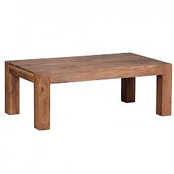 Konferenční stolek z masivního akáciového dřeva Skyport Frida