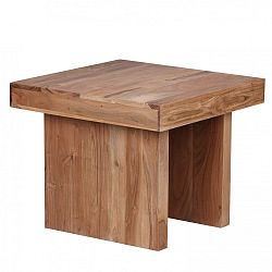 Konferenční stolek z masivního akáciového dřeva Skyport Tina