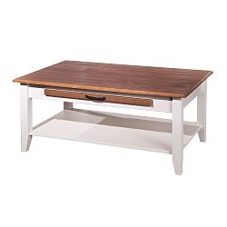 Konferenční stolek z masivního borovicového dřeva Interlink Cassala