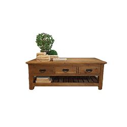 Konferenční stolek z recyklovaného teakového dřeva Orchidea Milano Nature