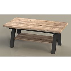 Konferenční stolek ze dřeva bílého dubu Unique Furniture Oliveto