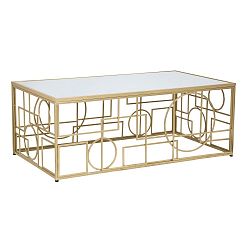 Konferenční stůl se skleněnou deskou Mauro Ferretti Square, 120 x 66 cm