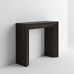 Konzolový stolek v dekoru tmavého dubu MobiliFiver Giuditta