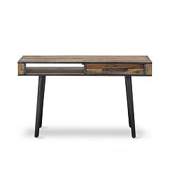 Konzolový stolek z masivního akáciového dřeva Massive Home Robbie