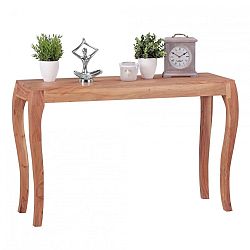 Konzolový stůl z masivního akáciového dřeva Skyport KILA