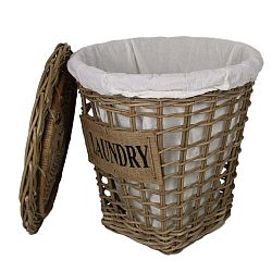 Koš na prádlo z koboo ratanu HSM collection  Weaving, ⌀ 50 cm