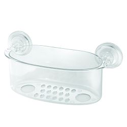 Košík s přísavkami InterDesign Suction Spa, délka 30 cm