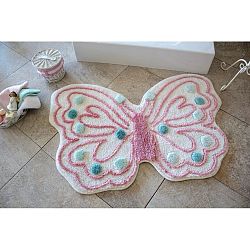 Koupelnová předložka Alessia Kelebek Mint, 70 x 120 cm