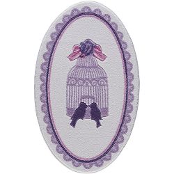 Koupelnová předložka Confetti Bathmats Birdcage, 80 x 130 cm