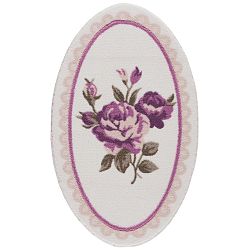 Koupelnová předložka Confetti Bathmats Rosa, 80 x 130 cm