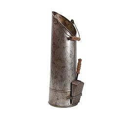 Kovový kyblík na popel Antic Line Bucket Chalet, výška 45 cm