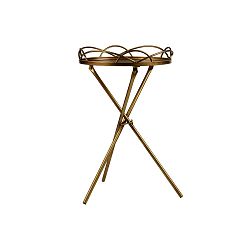 Kovový odkládací stolek BePureHome Films, ø 36 x 54 cm