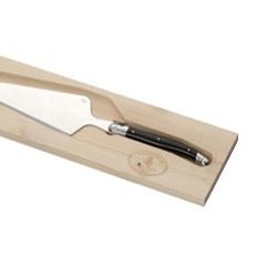 Kráječ na dort z nerezové oceli v úložném boxu Jean Dubost, 26 cm