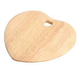 Krájecí prkénko z kaučukovníku T&G Woodware Colonial Home Heart