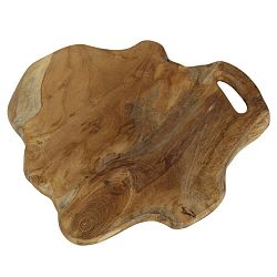 Krájecí prkénko z teakového dřeva HSM collection Flate, délka 38 cm