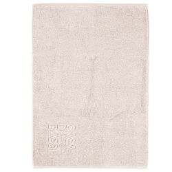 Krémová bavlněná koupelnová předložka Casa Di Bassi Basic, 50 x 70 cm