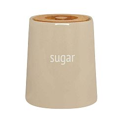 Krémová dóza na cukr s bambusovým víkem Premier Housewares Fletcher
