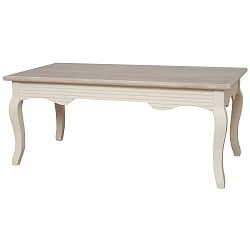 Krémová lavice z topolového dřeva Livin Hill Pesaro