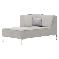 Krémová rohová lenoška Corinne Cobson Home Blackbird, levý roh