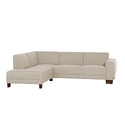 Krémová rohová pohovka Max Winzer Blackpool, levý roh