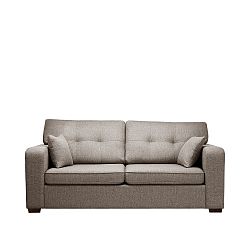 Krémová třímístná pohovka Corinne Cobson Home Melvin