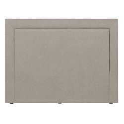 Krémové čelo postele Mazzini Sofas Ancona, 180 x 120 cm