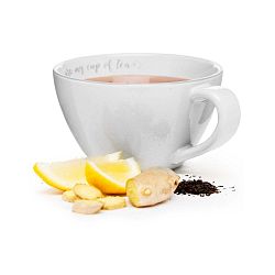 Krémový keramický hrnek Sagaform The Early Bird, 0,7 l