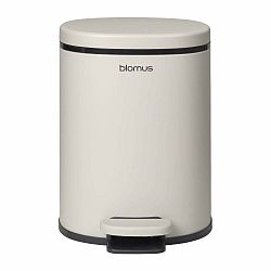 Krémový nášlapný ocelový odpadkový koš 5 l Para – Blomus