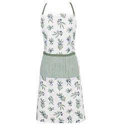 Kuchařská zástěra z bavlny Clayre & Eef Kitchen Stories, 70 x 85 cm