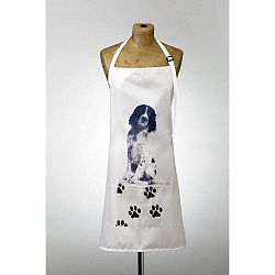 Kuchyňská zástěra s potiskem černobílého Špringlšpaněla Adorable Cushions