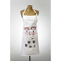 Kuchyňská zástěra s potiskem Malamutů Adorable Cushions