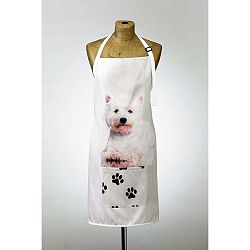 Kuchyňská zástěra s potiskem Westíka Adorable Cushions