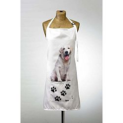 Kuchyňská zástěra s potiskem Zlatého retrívra Adorable Cushions