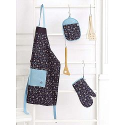 Kuchyňský set se zástěrou a chňapkami Florentina Rozalina